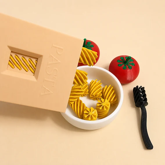 Ігровий набір Паста для дитячої кухні з томатами та посудом
